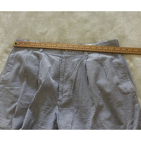 Brooks Brother Mens Shorts SZ 38 Blue Seersucker Coastal Beach Hamptons Derby - Picture 6 of 8